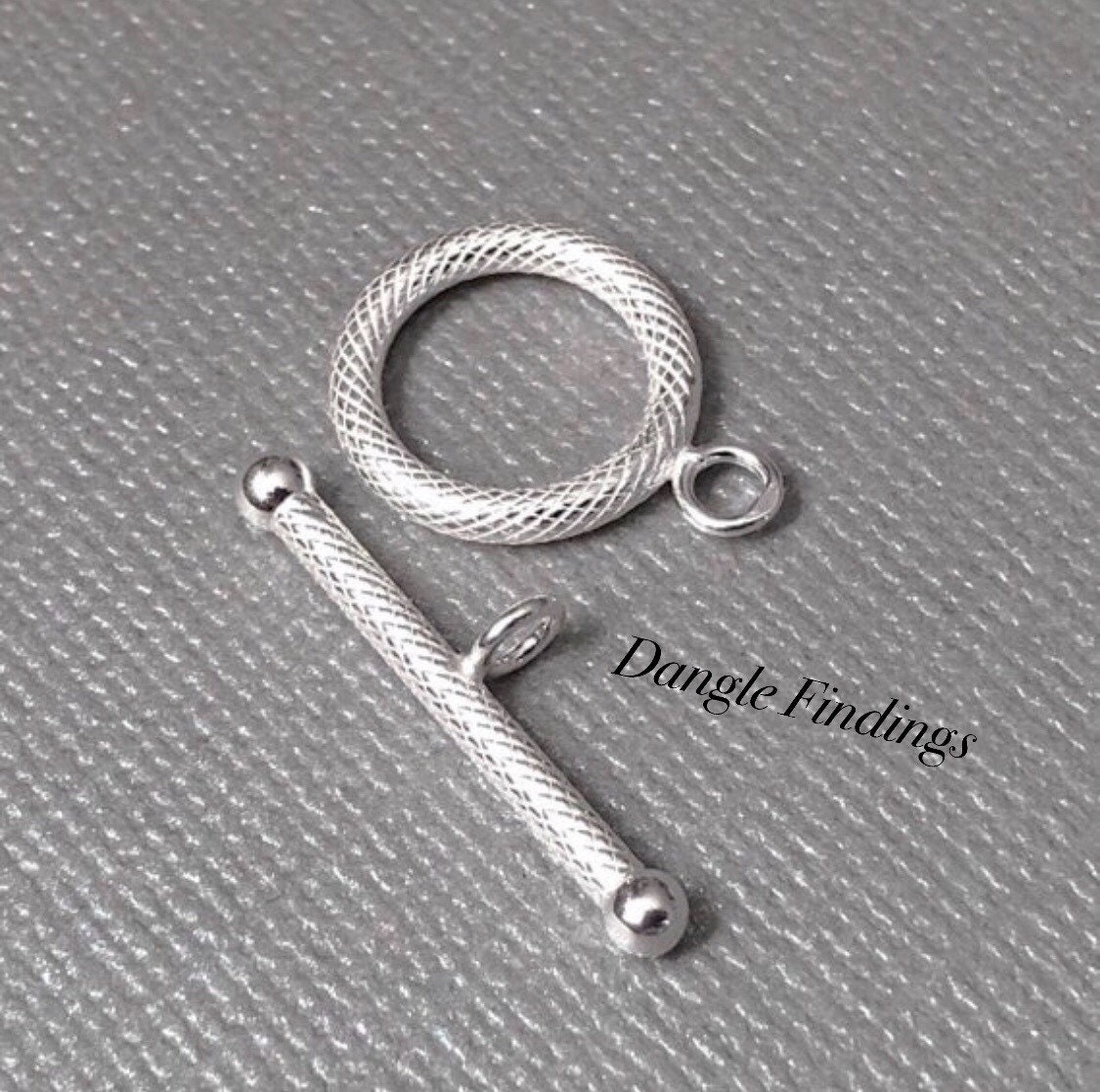 Decorative Clip Hook Pendant connector*sterling Silver 925*ODL-00818 13,5x21,5 mm
