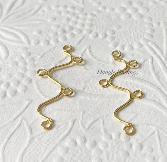 Jewelry Connectors and Earring Hangers 39mm Earring Hanger/Connecto