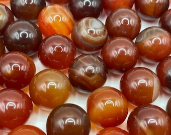 Carnelian Mini Sphere || Natural Carnelian Sphere