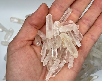 Mini Quartz Points || Mini Crystal Jewelry Points || Quartz Crystal Points || Pick Your Size & Weight!