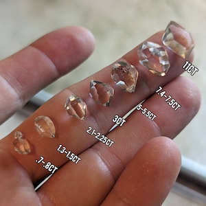 Loose Herkimer Diamond Crystals || Herkimer Quartz Crystal || Herkimer Diamond