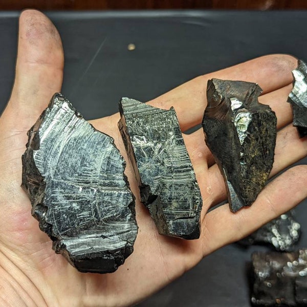 Raw Elite Shungite Crystal || Pick your size | 1-130g |  Colombian Shungite || New Find Raquirite Shungite stone Shungite stone