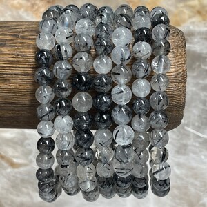 Smoky Quartz & Mexican Agate Leather Wrap Bracelet Kit (6mm Semi-precious  Stone)