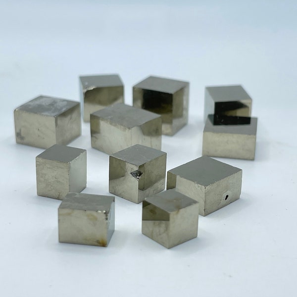 Raw Pyrite Cube || Raw Pyrite Crystal Cubes || Pyrite Crystal Stone