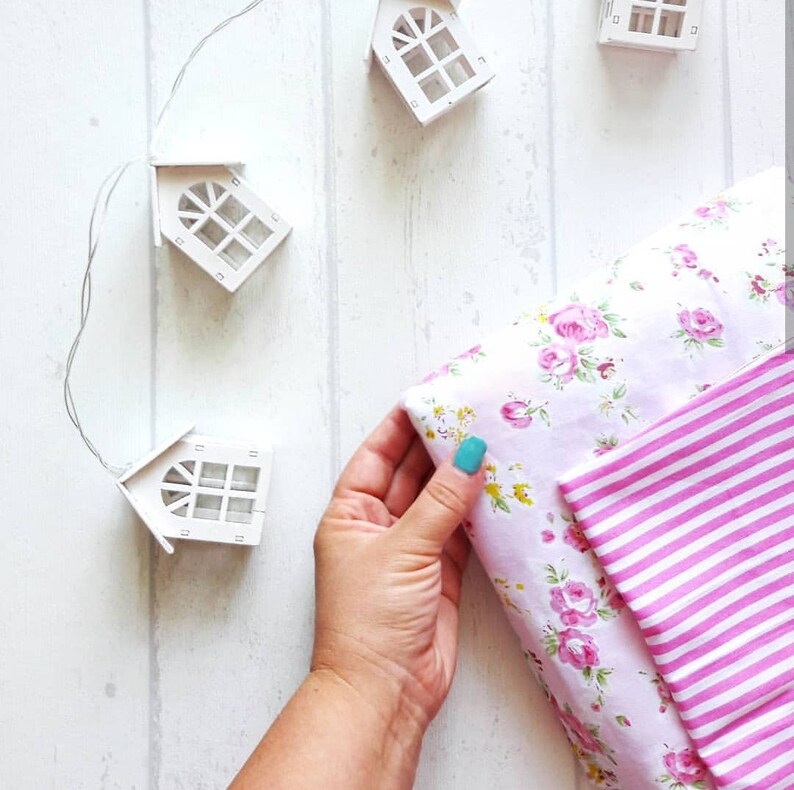 PDF dollhouse Pattern Tutorial Fabric dollhouse Travel Etsy