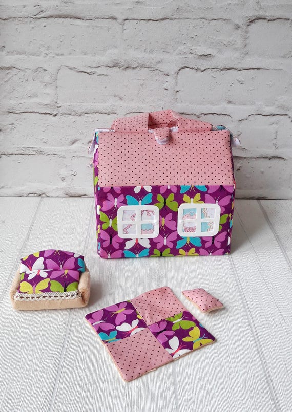fabric dollhouse