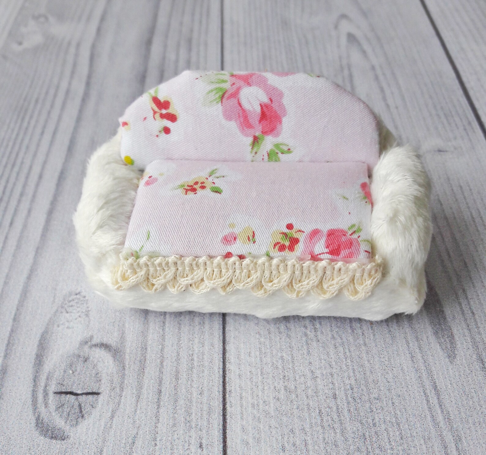 PDF pattern 1/12 sofa. Tutorial dollhouse sofa. Dollhouse Etsy