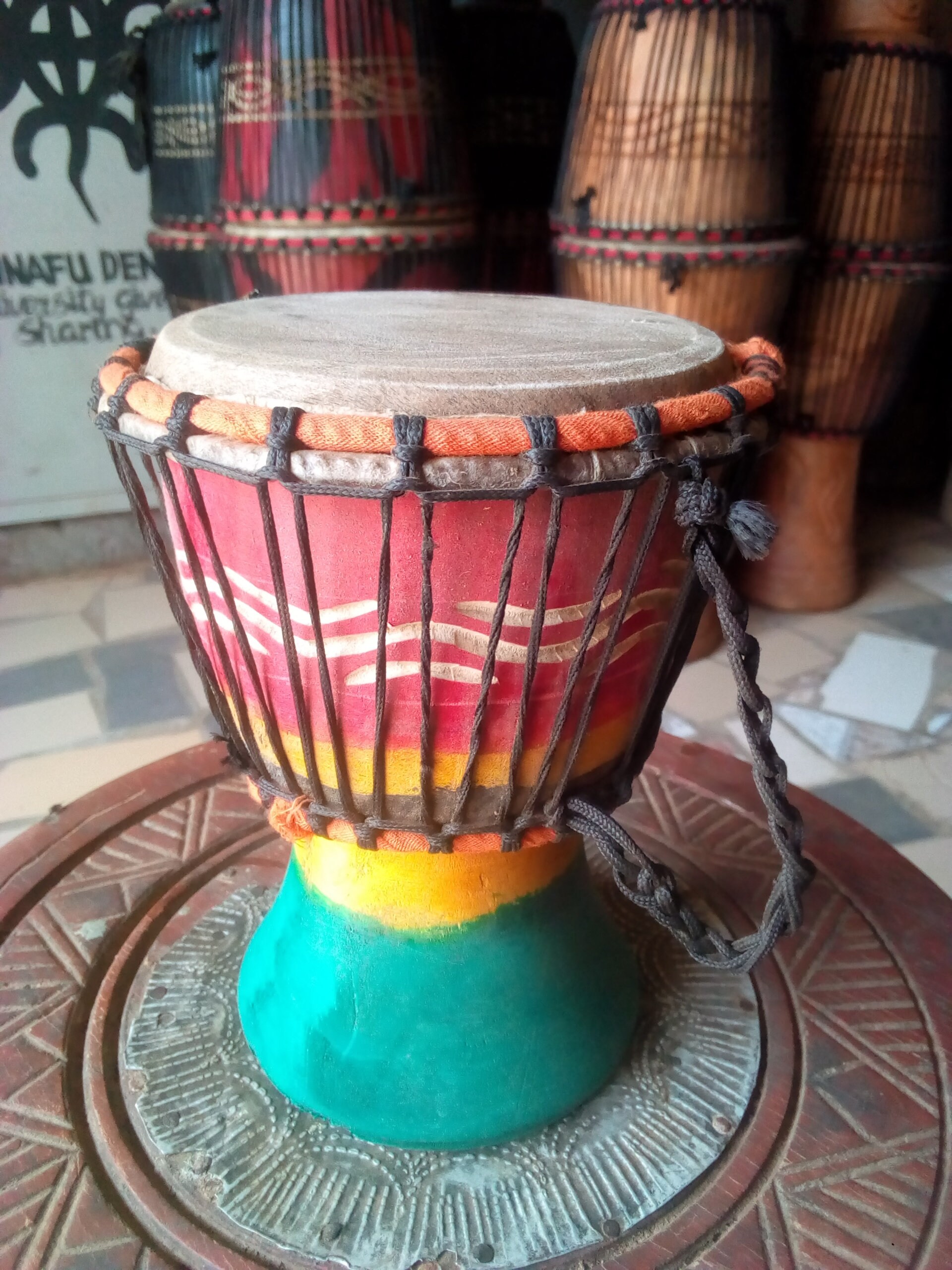 Djembe drum African drum Handmade drum African art Etsy
