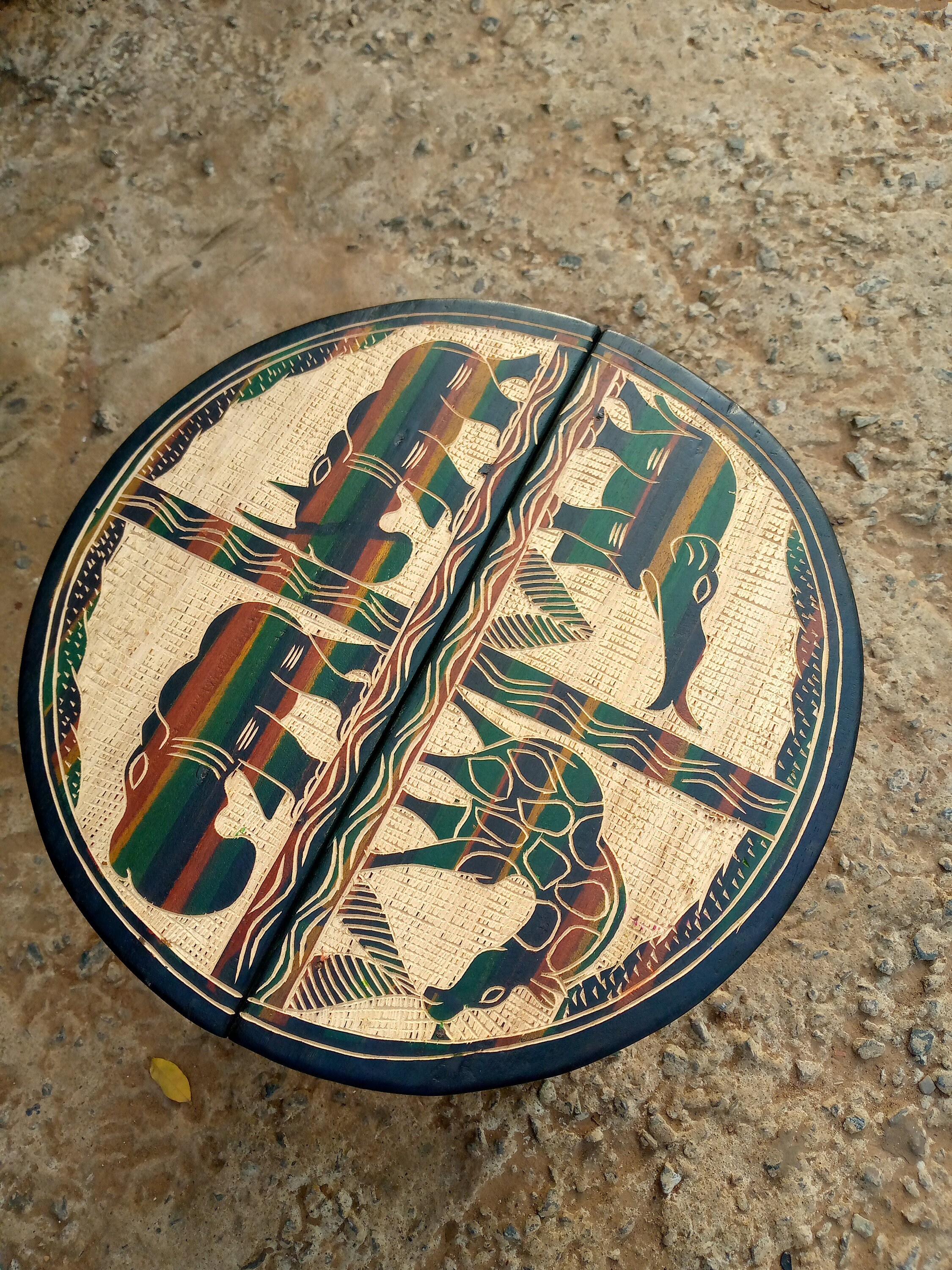 Small Coffee Table Folding Table Plant Stand Gift for Etsy