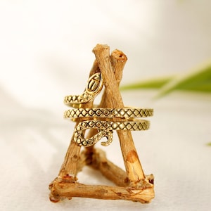 Snake rings gold rings with snakes wrap rings snakes jewelry with snakes lovers reptile jewelry with reptile rings gold snake ring ethnic