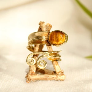 Pierścienie łyżkowe z pierścieniami kamiennymi biżuteria boho pierścień etniczny pierścień boho duże złote pierścienie biżuteria etniczna pierścień plemienny pierścień z kamieniem grube pierścienie