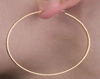 Gold hoop earrings Big creole earrings big gold hoops boho gold creole earrings trendy gold jewelry thin creole earrings minimal hoops gold