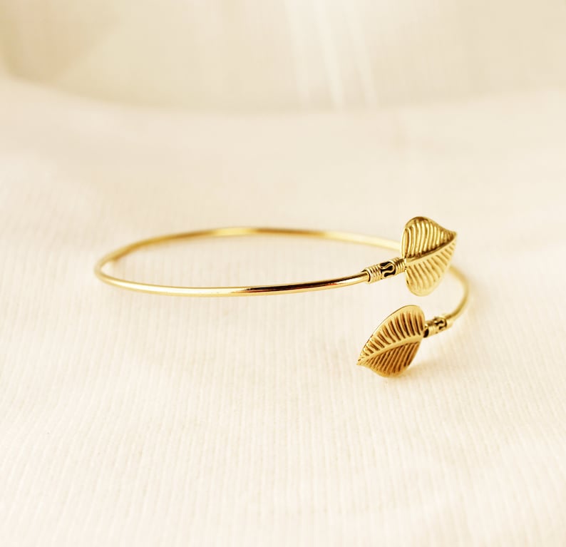 Bracelet de bras en Laiton ajustable bracelet haut de bras Etsy France