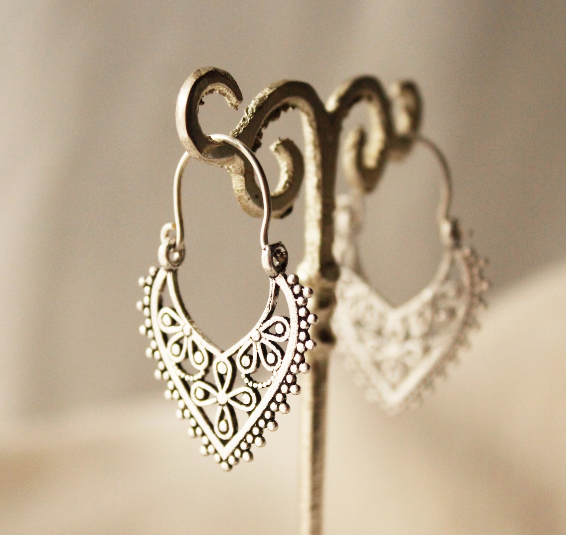 Boucles D'oreilles Pendantes En Argent 925 Avec Perles - Neuf Avec étiquettes