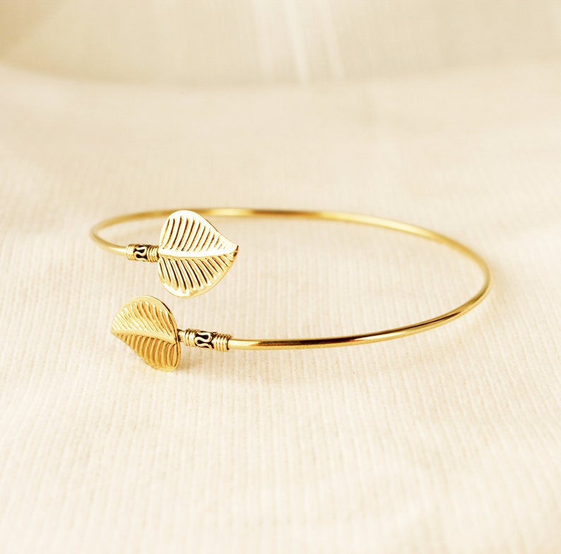 Bracelet de bras en Laiton ajustable bracelet haut de bras Etsy France