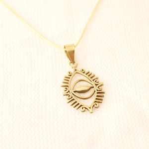 Third eye pendant boho gold pendant third eye necklace third eye jewelry bohemian gold necklace mind&#39;s eye pendant inner eye jewelry 3rd eye