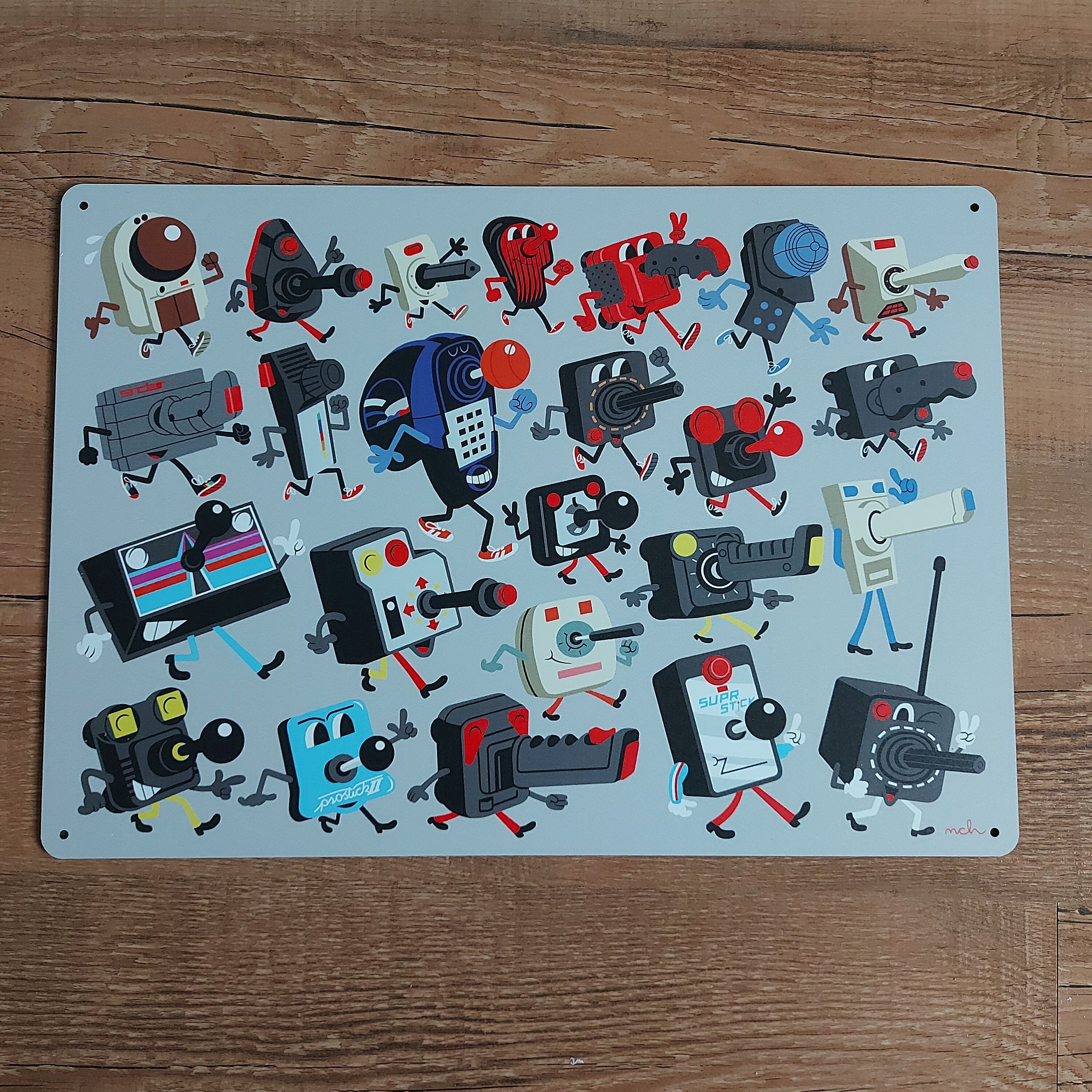 CUSTOM MADE COLLECTIBLE COLECO VISION LOGO MAGNET (4½"x1⅞") | EBa