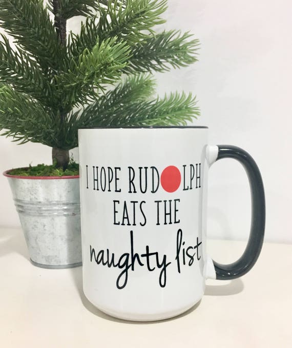 Funny Christmas Mug Christmas Mug Funny Christmas Humor White Etsy