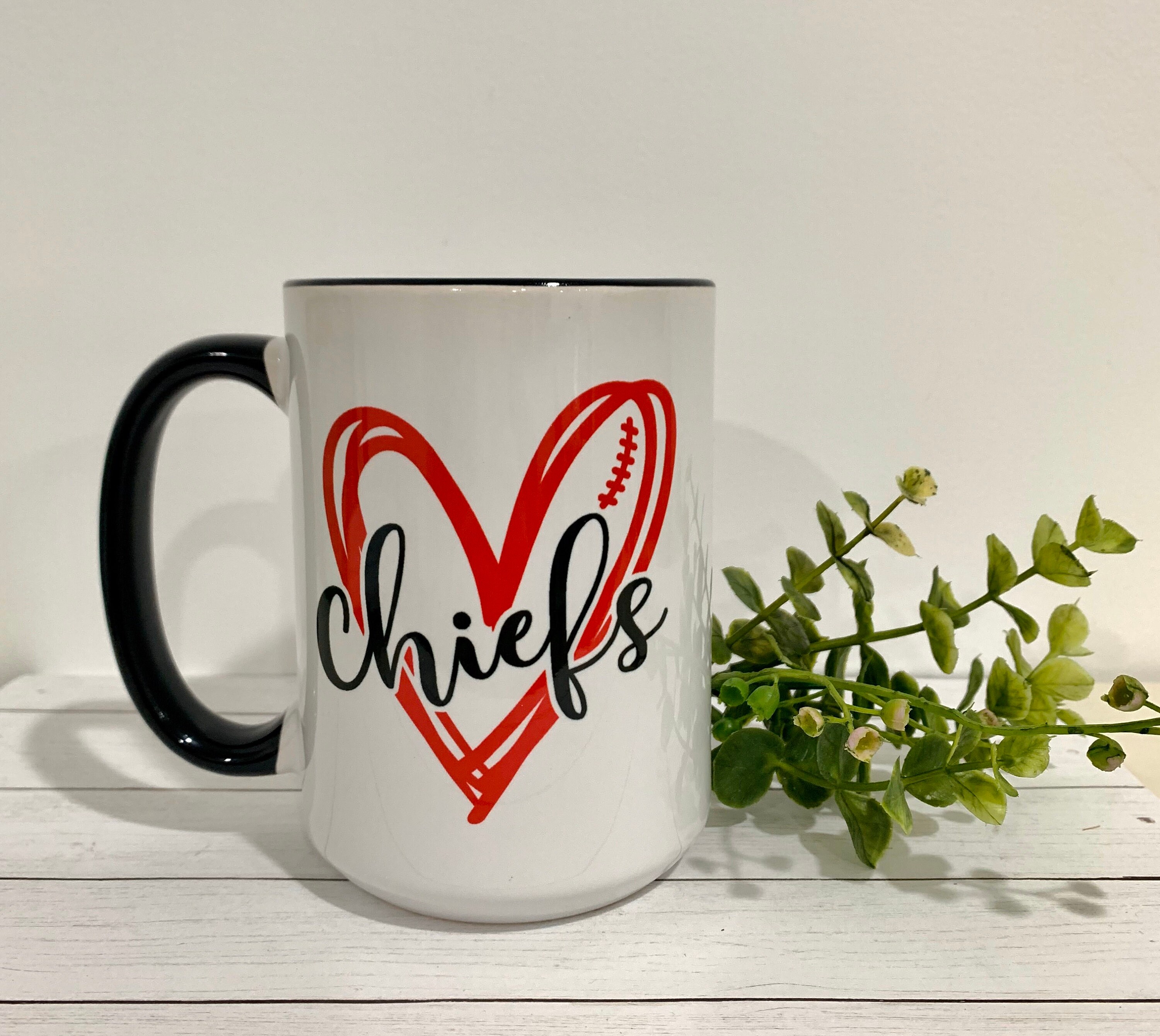Kansas City Chiefs Coffee Mug Etsy