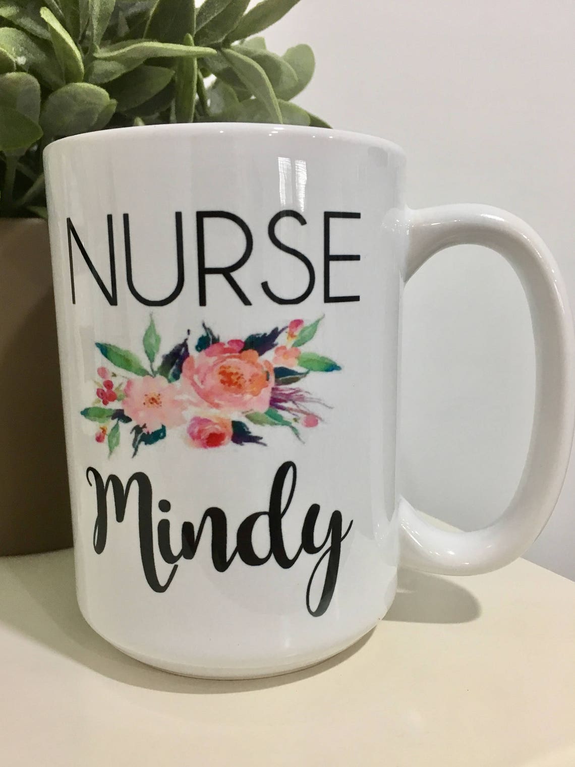Custom Nurse Coffee Mugnurses Giftnurses Week Giftcustom Etsy