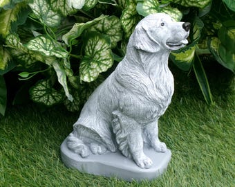 Shiba-inu Concrete Statue Pet Loss Memorial Dog Lovers Gift, Home