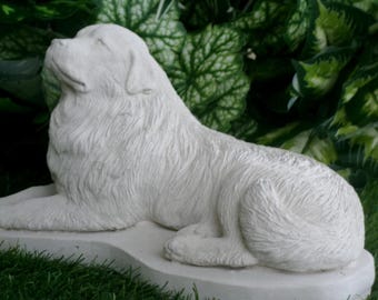 Shiba-inu Concrete Statue Pet Loss Memorial Dog Lovers Gift, Home