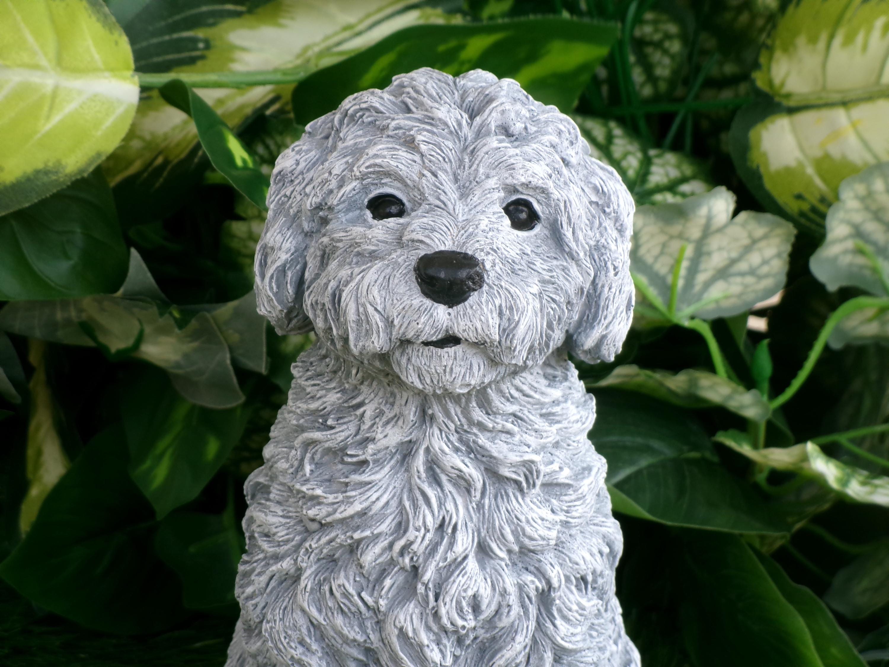 Cockapoo Concrete Statue 8.25