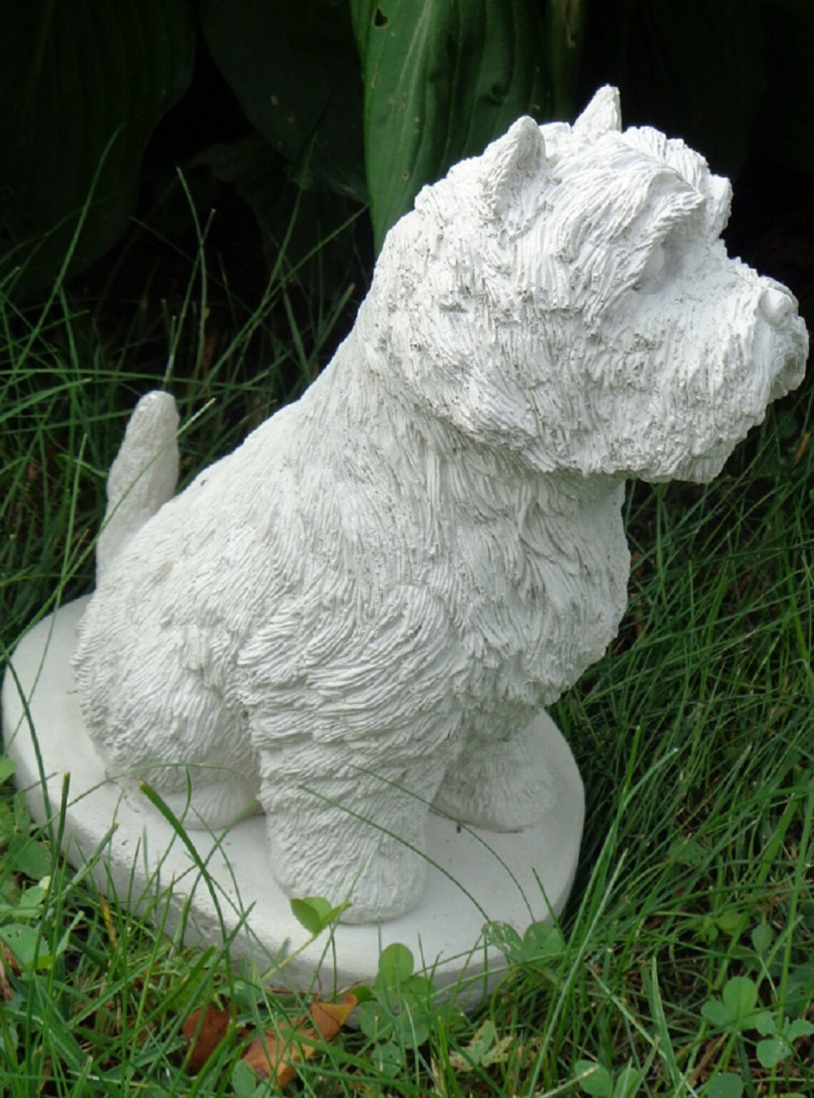 Cairn Terrier or Westie Concrete Statue dog lovers gift Etsy