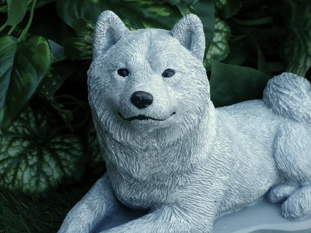 Natural Monuments 柴犬 SP0003 INVASION 希少 Statue of Sakhalin Husky That Has Worked for South Pole