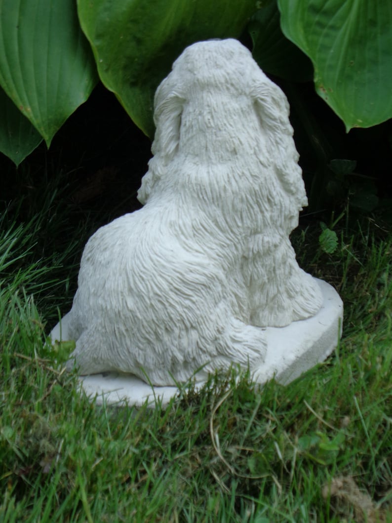 concrete cocker spaniel