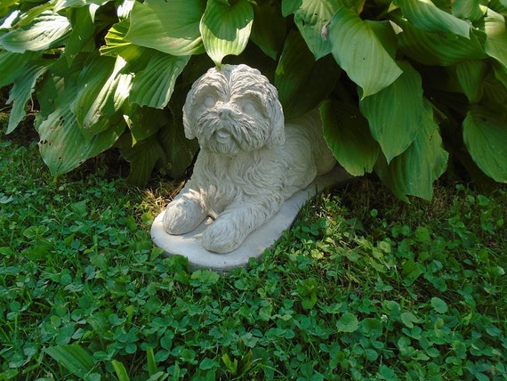 Shih Tzu Concrete Statue Breed Specific Memorial Yard - Shih Tzu Garden Statue Uk Shih Tzu Concrete Statue Breed Specific Memorial Yard - Shih Tzu Garden Statue Uk