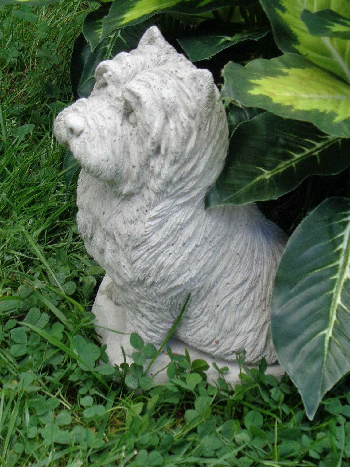 Cairn Terrier concrete statue cairn lovers gift grave Etsy