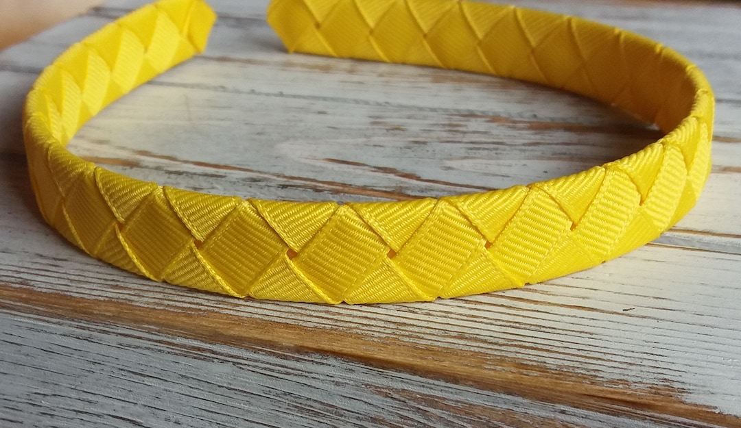 Woven Headband Diamond Weave Headband School Headbands Etsy