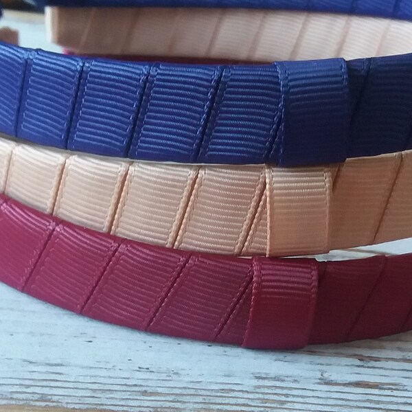 Navy School Headband Etsy