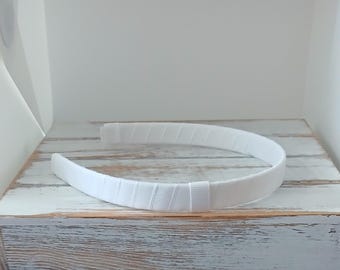Interchangeable Hard Headband, White Hard Headband, Back to School Headband, Girl&#39;s Headband, Hard Headbands, Easter Headbands