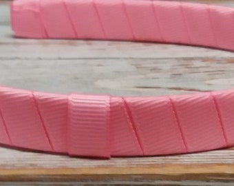 Interchangeable Hard Headband, Pink Hard Headband, Back to School Headband, Girl&#39;s Headband, Hard Headbands, Easter, Valentines Headbands