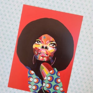 Carte postale Diana Ross