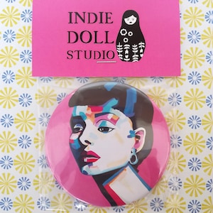 Audrey Hepburn pocket mirror