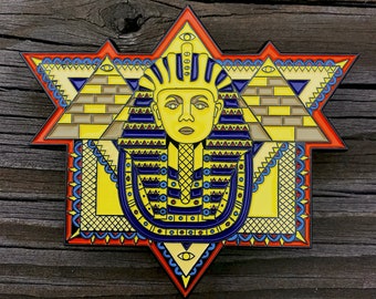 Third Eye Pharaoh Enamel Pin