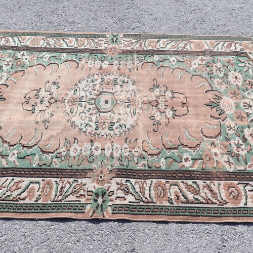 Turkish Rug, Vintage Rug, Large Rug, Antique Carpet, 66x89 inches Bronze shops Carpet, Handwoven Oversize Rugs, Bedroom Rug, 7847