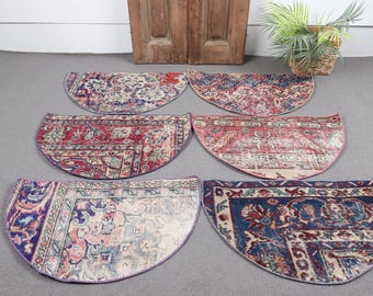 Turkish Wool Kilim Doormat, Handmade, 18x30 inches Vintage Rug, Eco-Friendly, Washable Entryway Mat, Custom Size, Bathroom Rug, Door Mat,