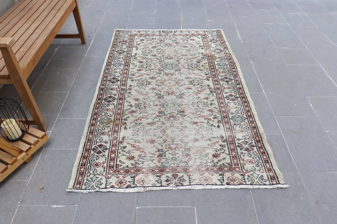Rugs for Kitchen, 3.9x6.2 Ft Area Rug, Turkish Area Rug, Turkish Rug ...