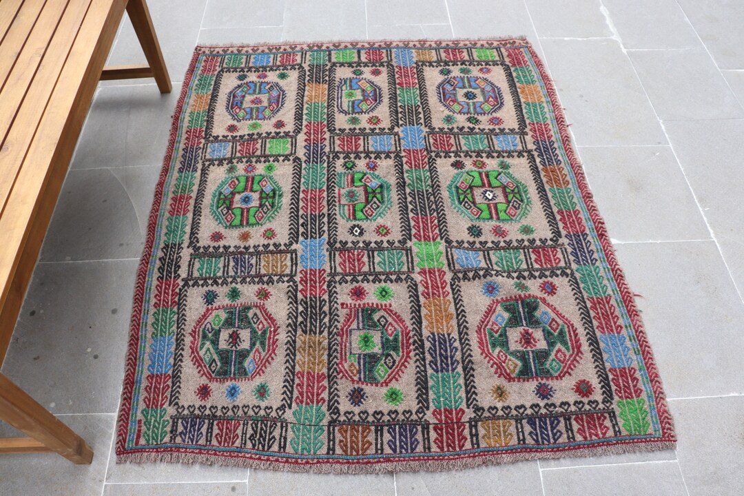 Nursery Kilim, Turkey Kilim, Accent Kilim, Aztec Kilim, Turkish Kilim