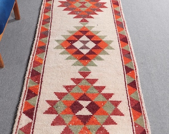 手織りトルコキリム、85 x 365 cm、3 x 12フィート - Etsy 日本