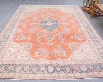 ピンクのトルコラグ、寝室用ラグ、アステカ風ヴィンテージラグ、ウール