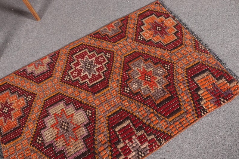 Vintage Kilim, Small Kilim, Turkish Kilim, Antique Kilim, Rugs for