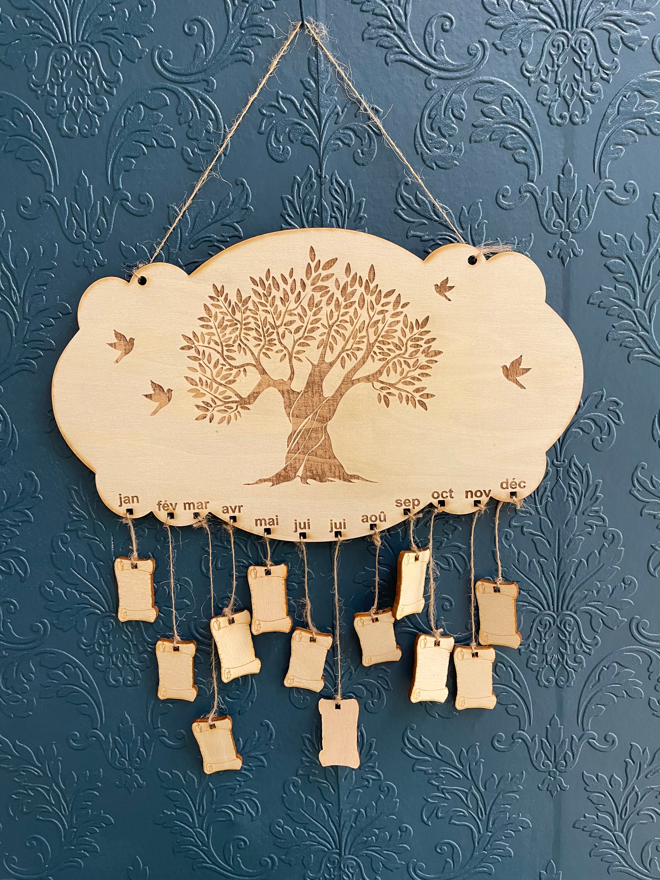 Calendrier Anniversaire Arbre de Vie