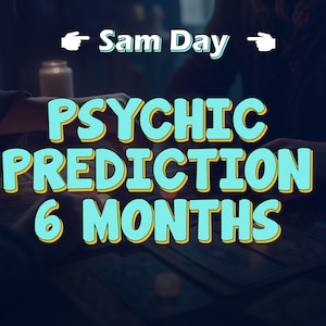 Predicción Psíquica 6 Meses Lectura de Cartas del Tarot. ¿Dónde estaré? Lectura el mismo día Lectura precisa