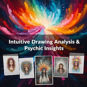 Unlock the Secrets of Your Soul | Intuitive Drawing Reading | Deep Subconscious Analysis & Spiritual Clarity from Your Artwork
