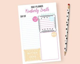kids daily planner etsy